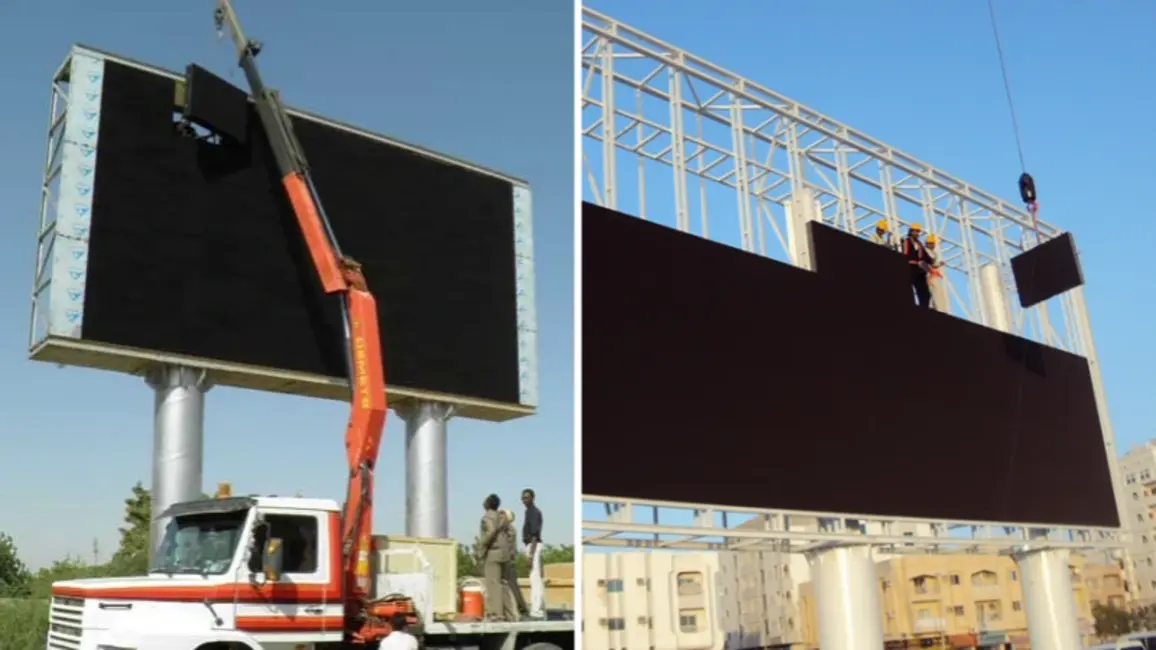 مصنع لإنتاج شاشات LED الدعائية